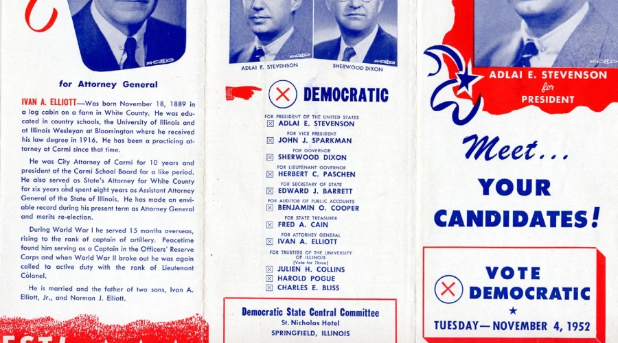 Meet Your Candidates brochure with biographies for democratic candidates