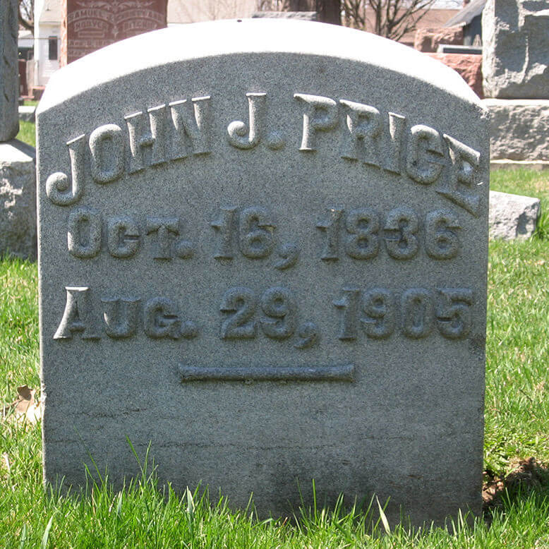 John Joseph Price headstone