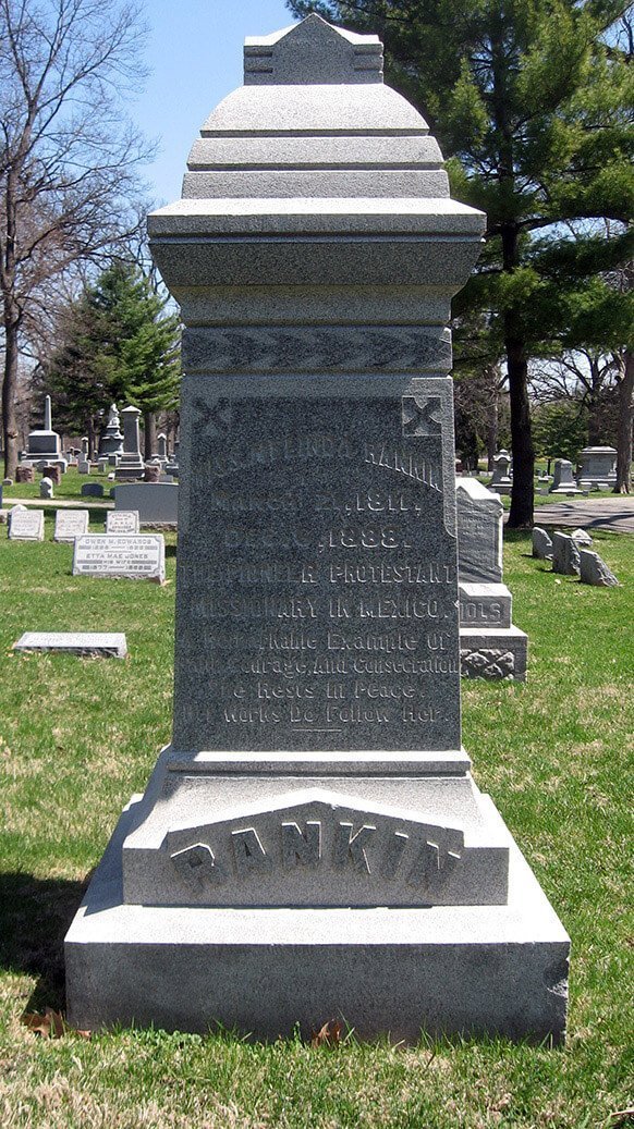 Melinda Rankin headstone