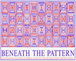 Beneath the Pattern exhibit poster