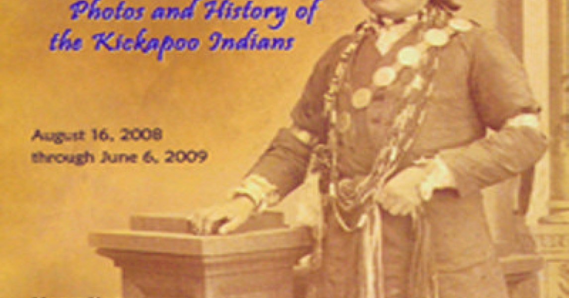 Kickapoo Tribe Headrest Unconquerable: Photos and History of the Kickapoo Indians | McLean ...