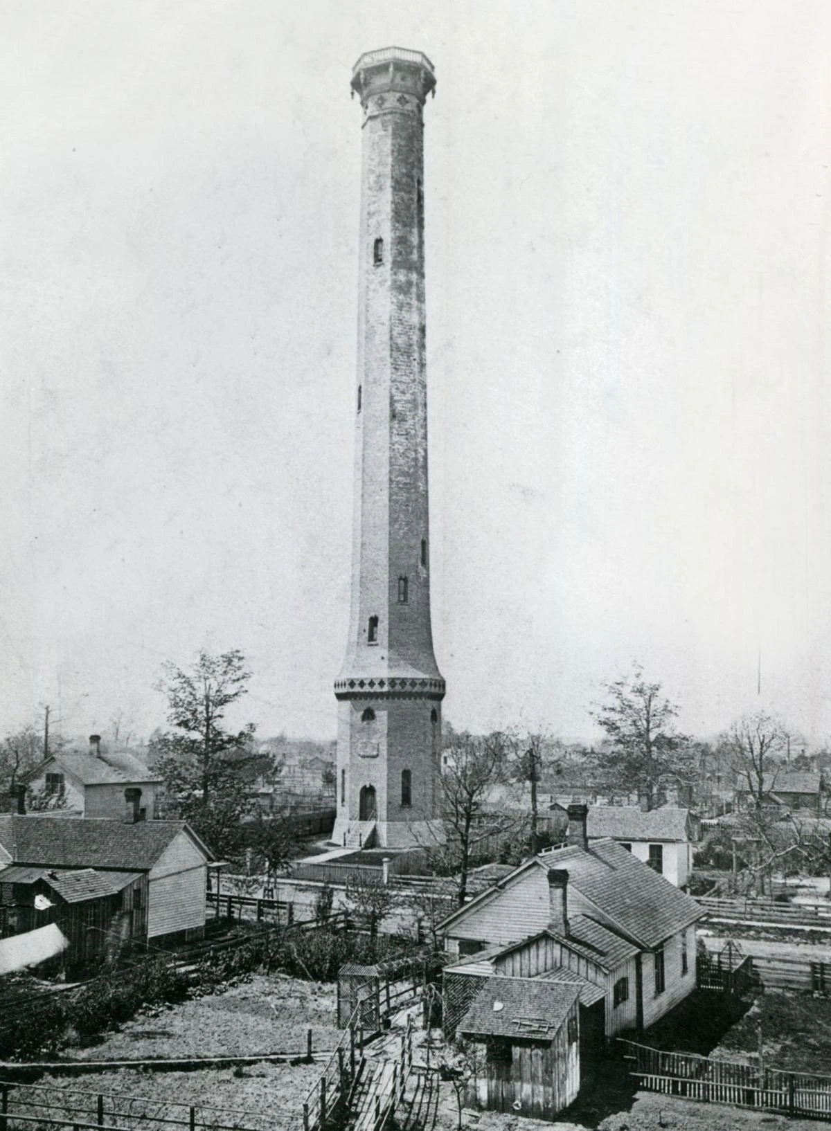 The Bloomington standpipe towered over the city between 1876 and 1912. For 36 years, it was the tallest structure in the Twin Cities.
