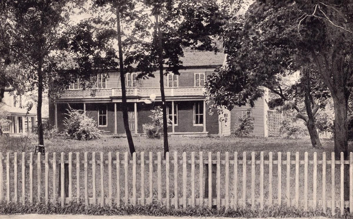 The Stipp house as it looked sometime in the latter half of the 19th century. When it came down in 1904 or shortly thereafter, it was the oldest house in the Twin Cities — older even than Bloomington itself.
