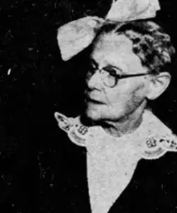 Augusta Gussie Becker in 1956