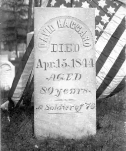David Haggard headstone