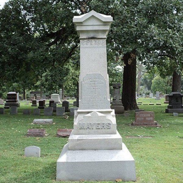 Aaron Mayers tombstone