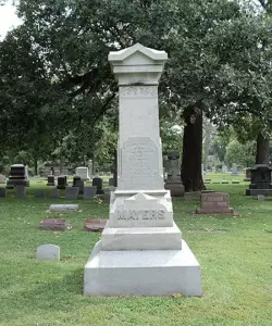 Aaron Mayers tombstone