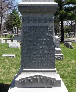 Melinda Rankin headstone