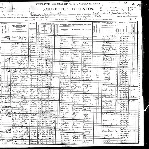 Page 19 of 1900 Census