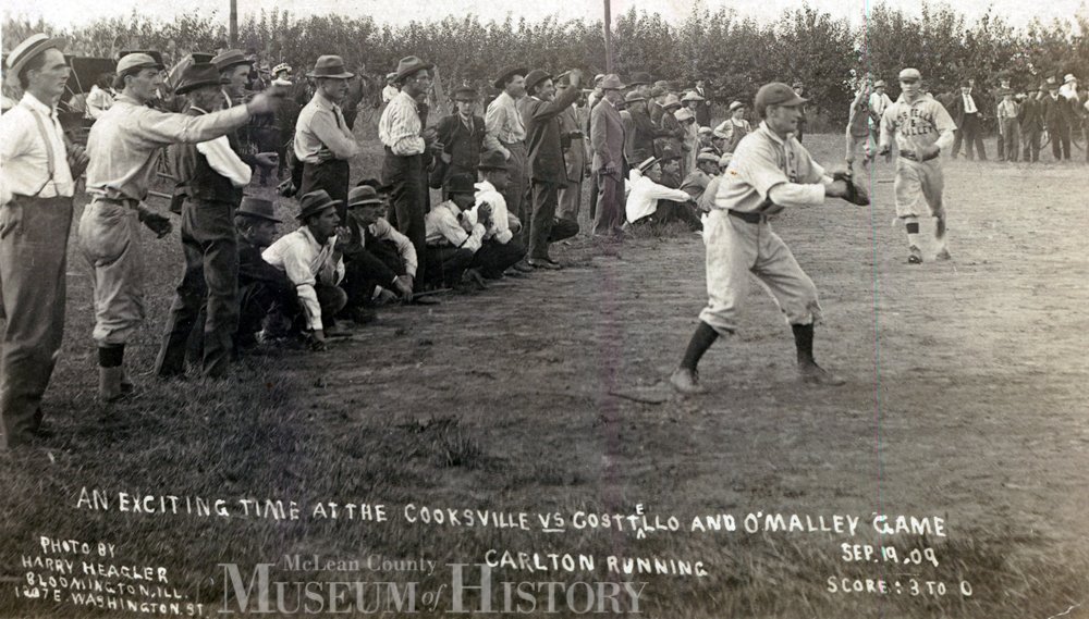 Baseball players, 1909.
