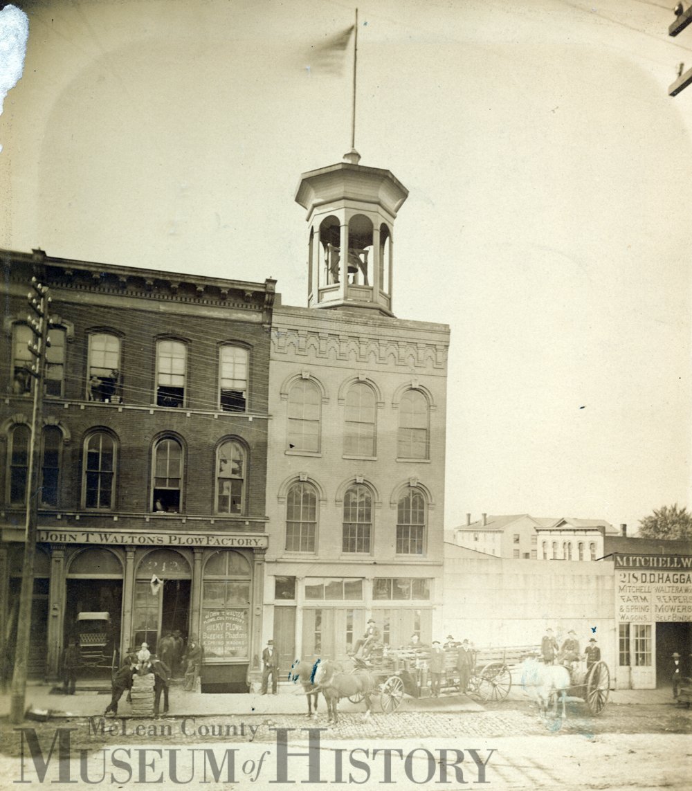 Bloomington Fire Station, 1883.