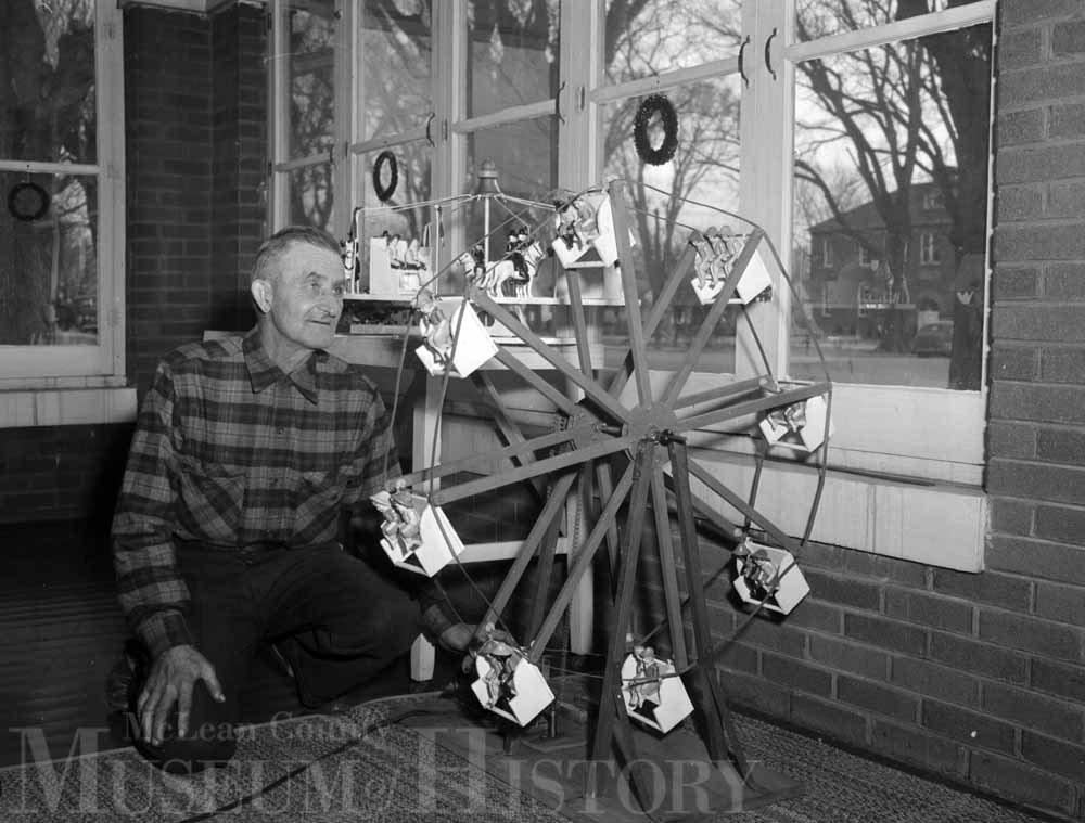 Homemade mechanical toy, 1952