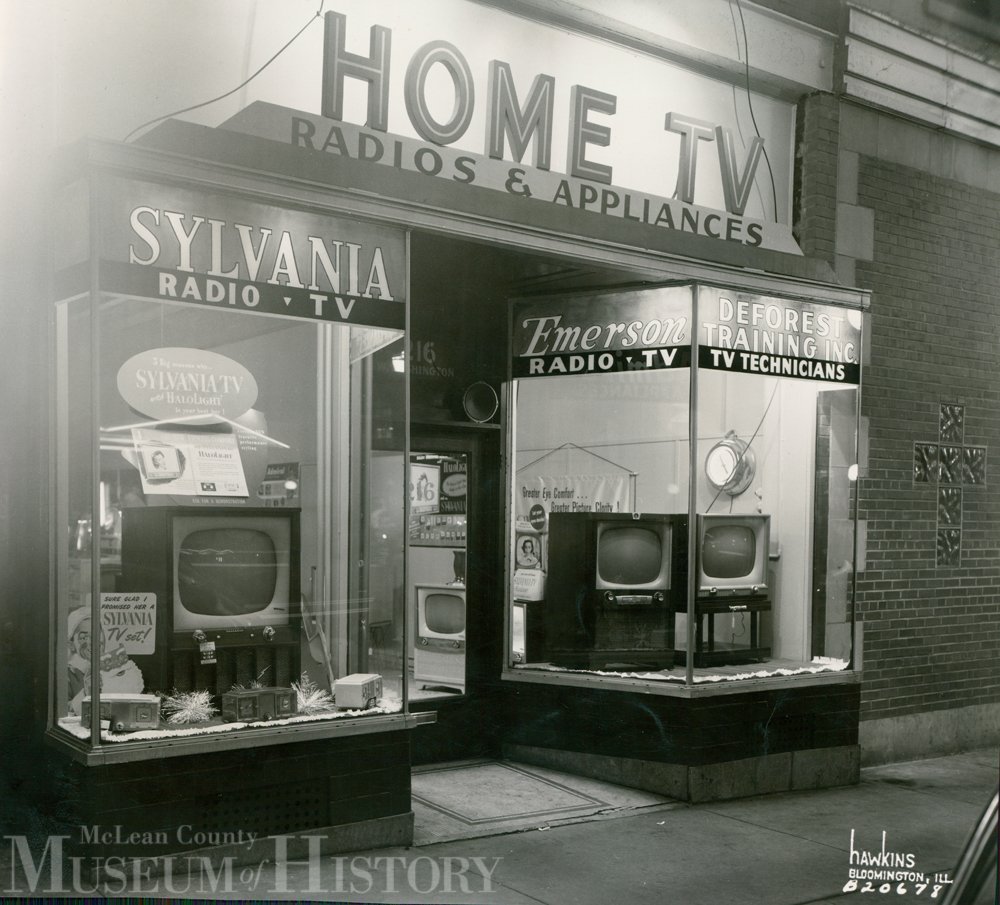 TV Storefront, 1954.